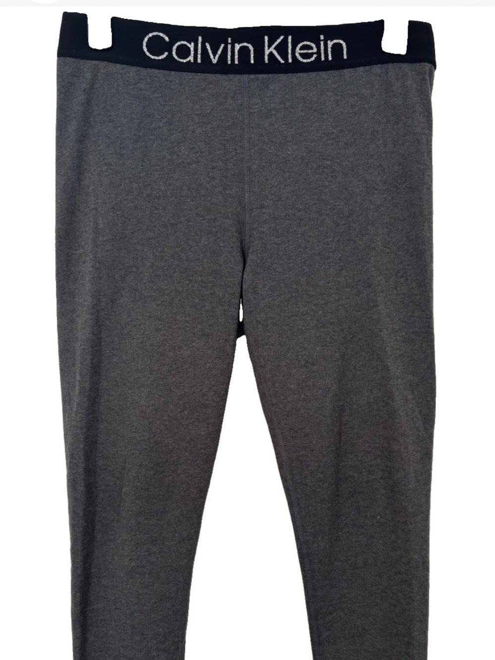 Calvin Klein Women’s Dark Charcoal Gray Jogger Pants Leggings Sz Large